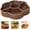 D, variant on USUERY Divider Round Basket Multipurpose Basket for Organizing and Serving Snacks in Kitchens Parties Dining Table