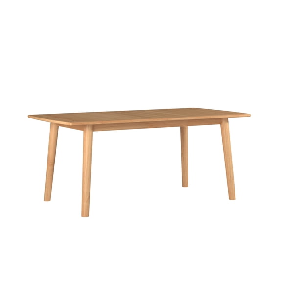 Curated Maison Riva Rectangular Teak Outdoor Dining Table in Natural