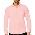 thumbnail image 1 of Camisa Para Hombre Slim Fit Strech Shendy Vendy Elegante Moda Casual, 1 of 4