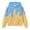 Blue, variant on Hoodies For Teen Girls Boys Ice Cream Hooded Sweatshirts Oversized Long Sleeve Gradient Loose Outwear Sports Sweatshirt Size 2 Y-3 Y