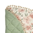 thumbnail image 3 of Crane Baby Activity Mat for Boys and Girls, Floral Print, 40" x 40", Kids Play Mat, Tummy Time Mat, 3 of 6