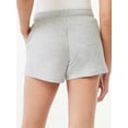 thumbnail image 3 of Joyspun Women's Hacci Knit Sleep Shorts, Sizes S to 3X, 3 of 3