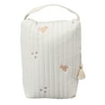 thumbnail image 3 of Cute Embroidered Pattern Diapers Bag Cotton Baby Stroller Zipper Bag For Bottle Wipes Pacifier, 3 of 21