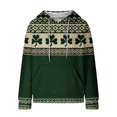 thumbnail image 5 of Hoodies for Women St Day Hoodie Women Fashion Print Hoodies Long Sleeve Comfortable Casual Sweatshirt, 5 of 5