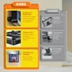 thumbnail image 5 of Canasta de baloncesto interior BADGOAL para niños con marcador y 4 pelotas, 5 of 8