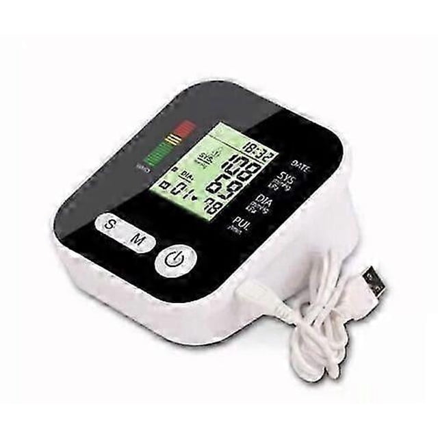 Blood pressure and heart rate monitor with Atrial Fibrillation detection