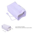 thumbnail image 4 of PU Leather Drawstring Pouch Bag, Portable Gift Storage Bag, PU Waterproof Drawstring Bag For Outdoor, Universal  Camera Storage Drawstring Bag, 4 of 8