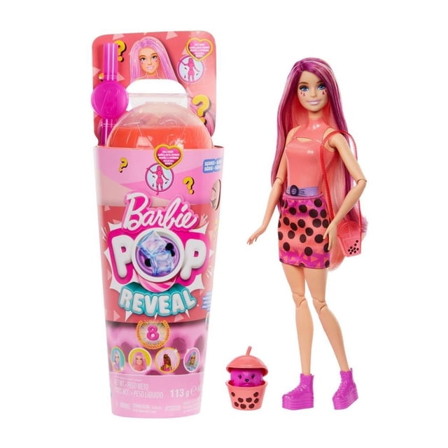 Muñeca Barbie Pop Reveal Boba Tea Mango Mochi