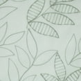 thumbnail image 2 of Habitat Valentina Sheer Window Treatment Tone on Tone Motif Grommet Curtain Panel for Bedroom Livingroom 52" x 84" Grey, 2 of 6