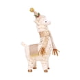 thumbnail image 3 of Figura de alpaca de pie, muñeca de alpaca, decoración navideña, centro de mesa nórdico, adorno navideño para dormitorio interior 26 cm x 10 cm x 45 cm, 3 of 8