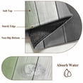 thumbnail image 6 of Sage Green Gray Ombre Round Area Rug 3 FT, Small Kitchen Bathroom Mats, Vintage Country Wooden Washable Indoor Outdoor Throw Runner Carpet Non-Shedding Doormat for Table Shower Sofa Entryway, 6 of 8
