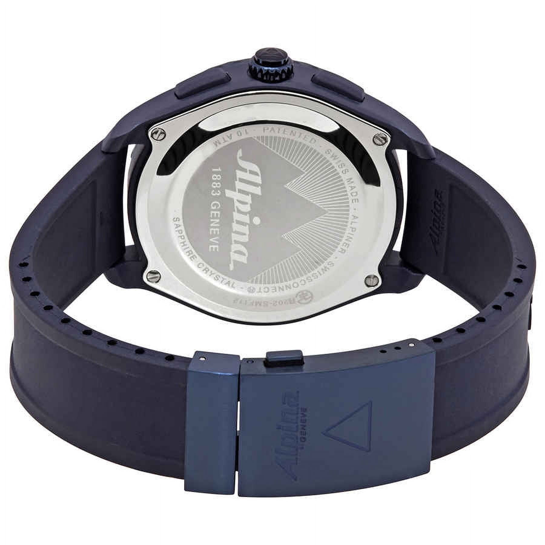 Alpina Alpiner X Quartz Black Dial Men's Smart Watch AL