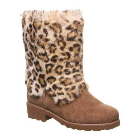 Women's Bearpaw Regina Mid Calf Fur Boot