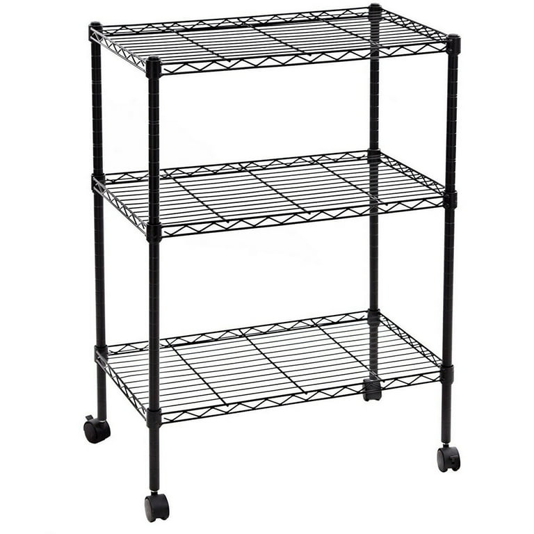 35 x 14 x 55 Kitchen Shelves, SEGMART Rustproof 4-Shelf