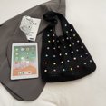 thumbnail image 3 of Bolso Mano para Mujer Hombro Ganchillo Tejido Gran Capacidad Al Aire Libre, 3 of 9