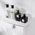 thumbnail image 4 of Baohd Bathroom Kitchen Storage Rack Shower Tray Self-adhesive Storage Shelf, 4 of 9
