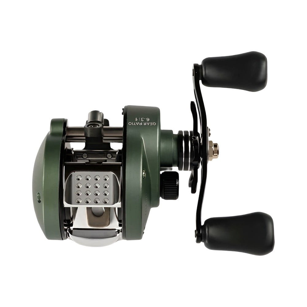 Baitcasting Reel 6.3:1 5+1 Bearings 12kg Drag 12 Magnet for Boat for Saltwater