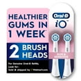 thumbnail image 2 of (2 pack) Oral-B iO Gentle Care Replacement Brush Heads, White, 2 Count, Adults and Children 3+, 2 of 6
