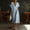 Sky Blue, variant on Sentmoon Cute Spring Dresses Plus Size Beach Dress Summer 2026 Solid Color Short Sleeve Lace Loose Fit Cocktail Dress with Pockets for Work Casual S-3XL