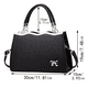 thumbnail image 2 of Bolso Bandolera Negra Dama Mano Impermeable De Viaje Laptop negro, 2 of 5