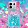 thumbnail image 4 of Funda para Xiaomi Redmi Note 13 Pro 5G Brillantina Líquida Divertida Reluciente y con Cristales en Movimiento Cuerpo Cruzado con Cordón Ajustable, 4 of 5