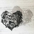 thumbnail image 4 of Troqueles de corte de metal de pareja fantasma de Halloween, plantilla para álbum de recortes, tarjeta de papel, molde, relieve, decoración, 4 of 5