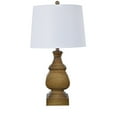 thumbnail image 2 of Georgia 29.5" Brown Resin Wood Table Lamp, 2 of 4