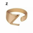 thumbnail image 1 of CUITING Fashion Adjustable Initial Alphabet Letter A-Z Ring Finger Rings Women Jewellery-Silver C, 1 of 9