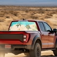 thumbnail image 3 of SEANATIVE Truck Back Window Decal Printed Automotive Decals Vinyl Film Graphic Pickup Sticker Compatible with Most Trucks, SUVs, Cars, Sea Turtle Starfish Seashell Palm Leaf Beach, 3 of 7