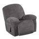 thumbnail image 5 of Funda de una pieza para sillón reclinable, suave y elástica, protectora contra el polvo. gris, 5 of 9