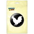 thumbnail image 1 of Rooster Cock Pinback Button Pin Badge, 1 of 2