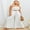 White, variant on Women's Linen Wide Leg Pants Soft Elastic Waist Breezy Trousers Casual Loose pants for S-2XL