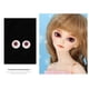 thumbnail image 2 of 2 Piezas Globos Ojos Redondos 6mm Zulema BJD Doll Eyeballs Berenjena, 2 of 8