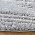 thumbnail image 3 of SAFAVIEH Marrakesh Handan Distressed Polyester Area Rug, Grey/Light Grey, 6'7" x 6'7" Round, 3 of 8
