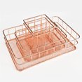 thumbnail image 2 of Desk Organizer Wire Baskets Metal Mesh Drawer File Storage Organizer for Business Commercial Shop Office, 2 of 8