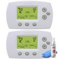 thumbnail image 5 of 2-Pack Honeywell TH6220 FocusPro 6000 5-1-1 Programmable Heat Pump Thermostat + LCD Cleaner, 5 of 5