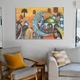 thumbnail image 6 of Iraqi Plastic Art Shahrazad Poster Decorative Painting Canvas Wall Art Living Room Posters Bedroom Painting,Unframe-style,08x12inch(20x30cm), 6 of 8