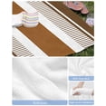 thumbnail image 6 of Modern Brown Beach Towels Oversized Super Absorbent, Boho Contemporary Geometric Striped Lightweight Bath Towel Quick Dry Sets For Bathroom/Pool/Rv Camping/Beach Play/Gym Room/Picnic 30"x60", 6 of 8