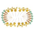 thumbnail image 4 of 24pcs Cupcake Toppers Cake Insert Picks Rabbit Cake Toppers Bunny Cupcake Topper, 4 of 4