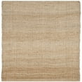 thumbnail image 4 of SAFAVIEH Natural Fiber Garrett Braided Jute Area Rug, Natural, 6' x 6' Square, 4 of 9