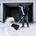 thumbnail image 5 of Heavy Duty Outdoor Snow Shovel with Assist Handle Plastic Snow Ice Removal Shovels for Driveway Sidewalk Garden Garage 47in, 5 of 6