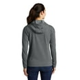 thumbnail image 2 of Sport-Tek Ladies PosiCharge Tri-Blend Wicking Fleece Full-Zip Hooded Jacket LST293, 2 of 4