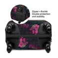 thumbnail image 2 of Fuzoiu Colorful Patterned Rabbit Print Suitcase Cover,Washable Luggage Covers for Suitcase,Elastic Luggage Protector Cover,Scratch Resistant Travel Suitcase Covers-X-Large, 2 of 7