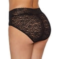 thumbnail image 4 of Women's Rhonda Shear 2913 Lace Brief Panty (Black L), 4 of 4