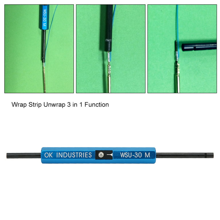 3 In 1 Function Wire Wrap Tool, Wire Unwrap Tool, Applications Repairing  WSU-30M 