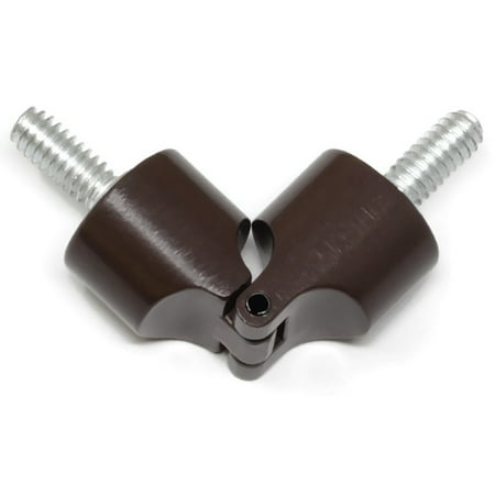 

Urbanest Hinged Elbow Connector for Corner Rod Bronze 3/4