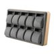 thumbnail image 2 of Bandeja organizadora de joyas, cajón organizador para relojes, para oficina, regalo, uso doméstico Gris, 2 of 9