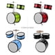 thumbnail image 2 of Tambor de percusión Niños Niños Principiantes Junior Juego de batería de 3 piezas Kit de batería Instrumento musical de percusión con platillos Baquetas Taburete ajustable Abody  Tambor de percusión, 2 of 5