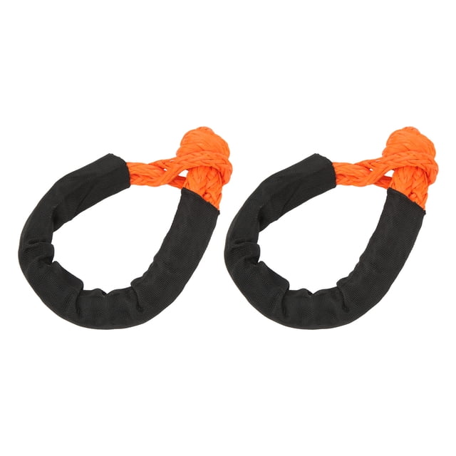 Cuerda De Grillete Suave Sintética, Tela Oxford, Cuerda De Recuperación De Carretera Sintética Naranja Ligera Para Rescate De Remolques