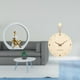 thumbnail image 2 of Figura De Niña, Estatua De Mujer, Centro De Mesa, Dormitorio, Regalo Para Lectores, Estantería, Escultura Abstracta De Estilo Rústico, Decoración Versátil, Reloj De Pared De Madera, Reloj, 2 of 8
